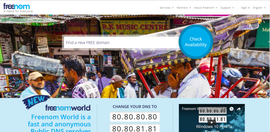 How To Register Free Domains