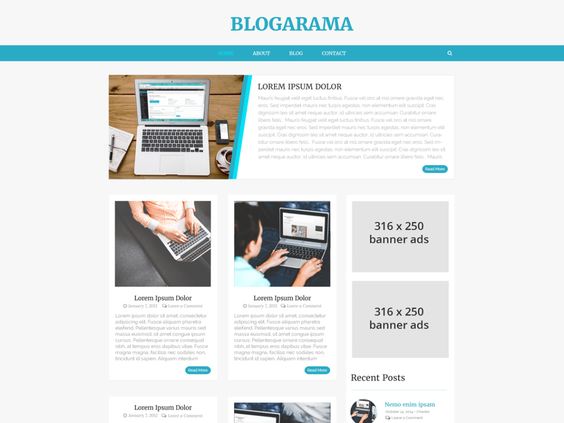 Blogarama theme