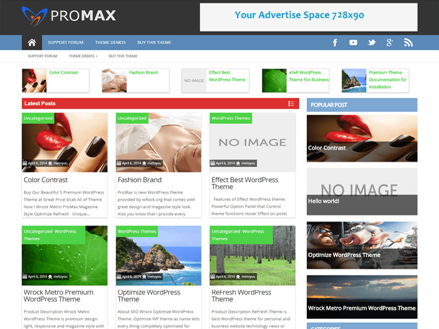 ProMax theme