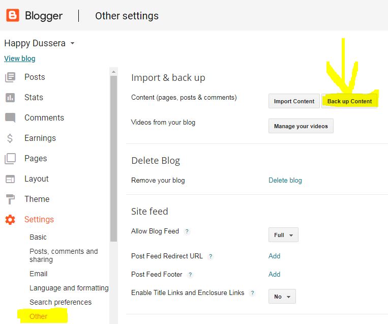 How To Delete A Blog On Blogger