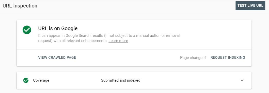 Couldn't Fetch Sitemap