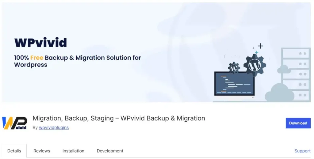 Wpvivid Backup Plugin