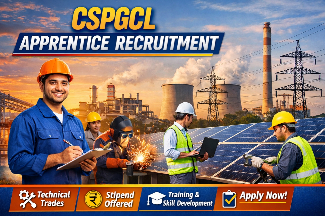 CSPGCL Apprentice Recruitment 2026