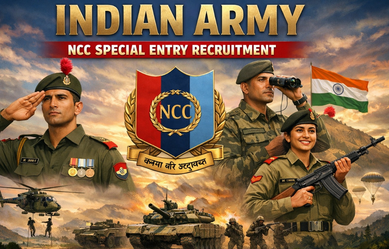 Indian Army NCC Special Entry Recruitment