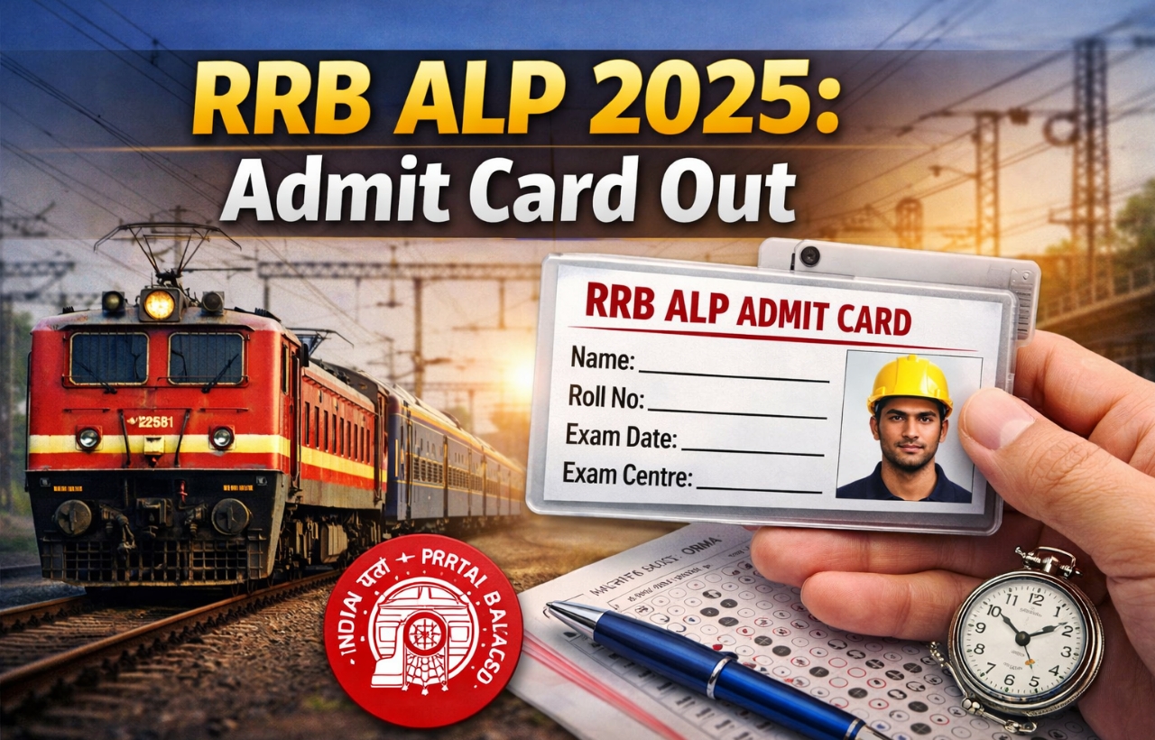 RRB ALP 2025 Admit Card