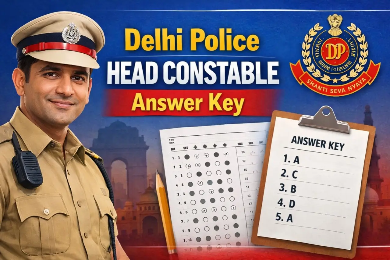 Delhi Police Head Constable Answer Key